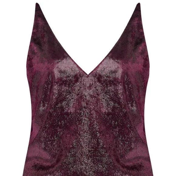 J Brand Lucy Velvet Cami Tank Baroness